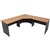 RAPID WORKER CORNER WORKSTATION 1800 X 1800 X 750MM BEECHIRONSTONE