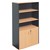 CUPBOARD CABINET SHELVING WALL UNIT RAPID WORKER LOCKABLE 1800 X 900 X 450MM BEECHIRONSTONE