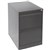 GO STEEL FILING CABINET 2 DRAWERS 460 X 620 X 705MM BLACK RIPPLE