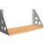 SHELF SHELVING RAPID SCREEN SHELF BRACKET PRECIOUS SILVER PACK 2 PAIR WITH 900W X 300D SHELF