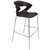 STOOL BAR TAURUS POLY BARSTOOL CHROME BASE BLACK