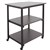 TROLLEY RAPIDLINE MOBILE UTILITY 3 TIER 800 X 600 X 900MM IRONSTONE