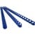 BINDING COMB 8MM PLASTIC COIL 21 RING A4 BLUE 100PK