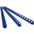 BINDING COMB 12MM PLASTIC COIL 21 RING A4 BLUE 100PK