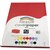 COVER PAPER A3 125GSM RAINBOW COVERPAPER RED 100PK