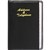 ADDRESS  TELEPHONE INDEX BOOK CUMBERLAND CLEARVIEW PVC WITH WHITE MYLAR TABS 125MM X 95MM BLACK