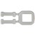 PLASTIC BUCKLE FOR 12MM PALLET STRAPPING CUMBERLAND 7027 BOX 1000
