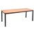 TABLE RAPIDLINE STEEL FRAME 1500 W X 750 W X 730 MMH BEECHBLACK
