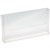 BROCHURE HOLDER DEFLECTO 39620  WALL MOUNT  309MMW X 165MMH X 43MMD A4 LANDSCAPE CLEAR