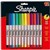 SHARPIE PERMANENT MARKER ULTRA FINE 03MM FASHION ASSORTED 12PK