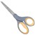 SCISSORS WESTCOTT TITANIUM BONDED SCISSORS CLIPPED TIP STRAIGHT HANDLE 203MM 8 INCH GREYYELLOW