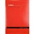 ACCOUNT BOOK COLLINS 10204 SERIES A24 ACCOUNT AND ANALYSIS BOOK 4MC 4 MONEY COLUMN A4 24 LEAF STAPLED RED