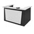 OXLEY REST18 RECEPTION COUNTER 25MM TOPSIDE WHITEIRONSTONE