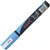 CHALK MARKER LIQUID PWE5M UNIBALL BULLET NIB 18MM LIGHT BLUE