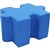 OTTOMAN STOOL SEAT SYLEX PUZZLE 850 X 580 X 460 BLUE
