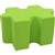OTTOMAN STOOL SEAT SYLEX PUZZLE 850 X 580 X 460 GREEN