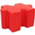 OTTOMAN STOOL SEAT SYLEX PUZZLE 850 X 580 X 460 RED
