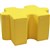 OTTOMAN STOOL SEAT SYLEX PUZZLE 850 X 580 X 460 YELLOW