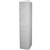 STEELCO PERSONNEL LOCKER 4 DOOR 380MM SILVER GREY