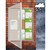 NOTICE BOARD VISIONCHART TX WEATHER RESISTANT NOTICE CASE 590MM X 760MM SILVER FRAME CORK BACKGROUND LOCKABLE OUTDOOR USE