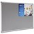 VISIONCHART FELT BOARD ALUMINIUM FRAME 900 X 900 GREY