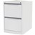 FILING CABINET  STEELCO 2 DRAWER WHITE SATIN