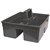 UTILITY TRAY CADDY CLEANLINK PLASTIC 380MM X 330MM X 170MM GREY