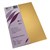 SPECIALTY BOARD QUILL 06102 A4 285GSM METALLIQUE BOARD AUTUMN GOLD 25PK