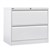 GO LATERAL FILING CABINET 2 DRAWER 705 X 900 X 473MM WHITE CHINA