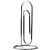 JPM DESK TOP MEMO HOLDER CLIP GIANT PAPER CLIP PAPERCLIP SILVER