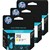 HP 711 CZ136A CZ136A CZ 136 INK CARTRIDGE 29ML YELLOW 3PK