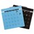 MONTHLY ORGANISER QUARTET CUBE NEON CALENDAR DRY ERASE BOARD 360MM X 360MM ASSORTED