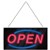 OPEN SIGN QUARTET LED 480MM X 250MM X 20MM BLACK