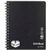 GRID BOOK SPIRAX P592G PP 5MM GRID 240 PAGE 222 X 178MM BLACK 5PK