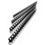 BINDING COMBS PLASTIC COIL 21 RING A4 20MM BLACK 100PK