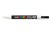 POSCA PAINT MARKER PC3M UNIBALL FINE BULLET TIP NO 1 13MM WHITE