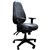CHAIR BURO PERSONA 247 EXECUTIVE WITH ARMS BLACK LEATHER SEATED