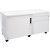 CREDENZA CUPBOARD CABINET MOBILE RAPIDLINE CADDY 1050 X 460 X 570MM LEFT HAND WHITE