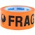 TAPE FRAGILE CUMBERLAND PRINTED PACKAGING TAPE FRAGILE ORANGEBLACK 6PK