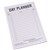 PLANNER QUILL DAY PLANNER PAD 70GSM A4 PACK 50 SHEETS 10PK