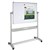 VISIONCHART COMMUNICATE MOBILE MAGNETIC WHITEBOARD 1800 X 1200MM