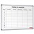 PLANNER VISIONCHART TERM MAGNETIC WHITEBOARD SCHOOL PLANNER 1 TERM 1200MM X 900MM