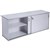 RAPID VIBE CREDENZA LOCKABLE 1800 X 450 X 730MM GREY
