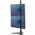 MONITOR ARM MONITOR HOLDER FELLOWES PROFESSIONAL SERIES DUAL STACKING SURFACE MOUNT BLACK