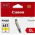 CANON CLI681XLY CLI681XL CLI681 681 INK CARTRIDGE YELLOW