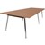 RAPIDLINE RAPID AIR BOARDROOM TABLE 3200 X 1200 X 750MM BEECH