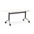 TABLE RAPIDLINE TYPHOON FLIP TOP 1500 X 750 X 750MM WHITE
