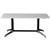 RAPIDLINE TYPHOON BOARDROOM TABLE 2400 X 1200 X 750MM WHITE