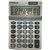 CALCULATOR INITIATIVE DESKTOP 12 DIGIT DUAL POWERED SMALL GREY