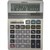 CALCULATOR INITIATIVE DESKTOP 12 DIGIT DUAL POWERED LARGE GREY